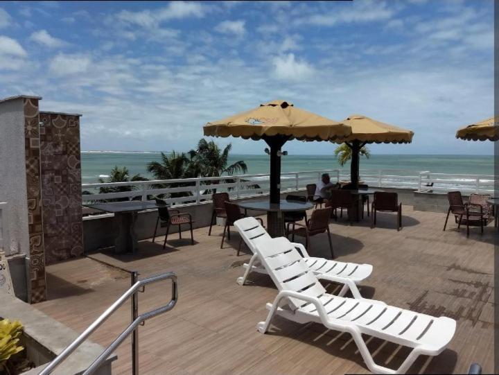 Pipas Bay - Flat - Beira Mar Aparthotel Praia de Pipa Exteriör bild